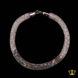 Mesh-tube-silver-bracelet-filled-with-assorted-crystal-stone-exquisite-jewelry-gift-for-her