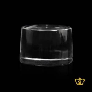 Personalized-crystal-cylinder-for-desktop-customized-with-your-name-designation-logo