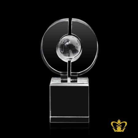 YY-GLOBE-TROPHY-O-WITH-BASE-7-5IN-SML