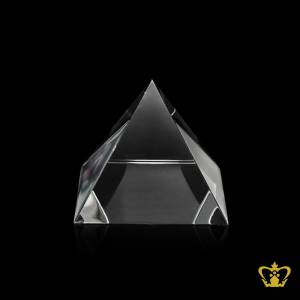 Personalized-crystal-pyramid-customized-with-your-name-designation-logo