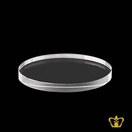 Personalized-crystal-disk-for-desktop-customized-with-your-name-designation-logo