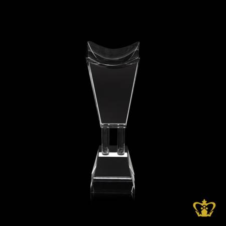 Crystal-trophy-of-Bakhoor-corporate-UAE-national-day-gift-tourist-souvenir