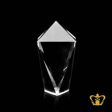 Personalized-crystal-block-diamond-trophy-customized-text-engraving-logo