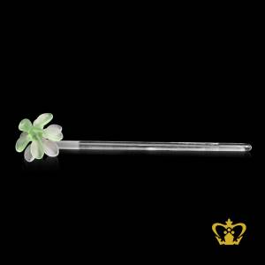 Elegant-modish-stirrer-enhanced-with-crystal-flower