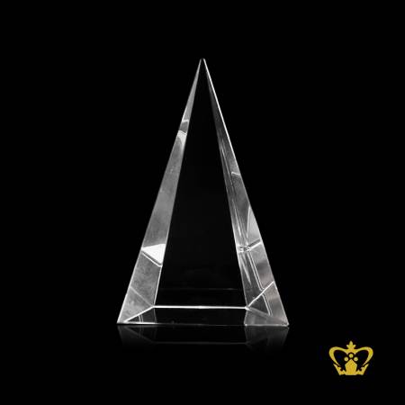 Hexagonal-crystal-pyramid-trophy-significance-of-strong-and-powerful-teamwork-or-organization