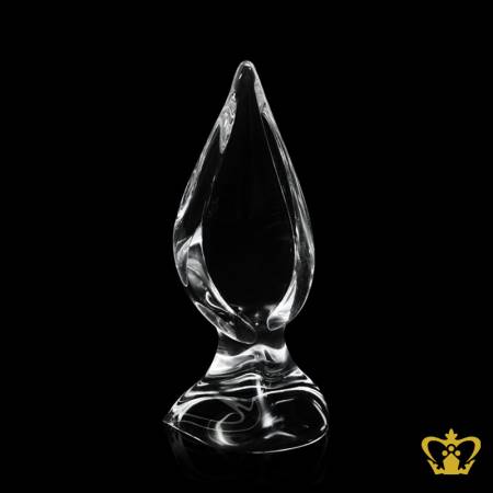 Leaf-Crystal-Trophy-Customized-Logo-Text-25cm