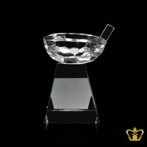 Personalized-Crystal-Golf-Drive-Trophy-with-Clear-Base-Customized-Text-Engraving-Logo-Base