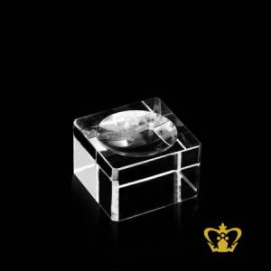 Personalized-crystal-square-base-for-desktop-customized-with-your-name-designation-logo