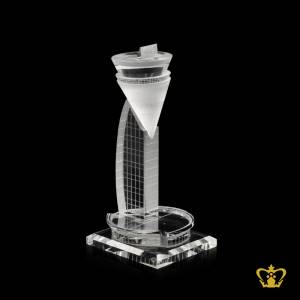 Crystal-replica-of-Baharain-Airport-Tower-gift-Tourist-Souvenir