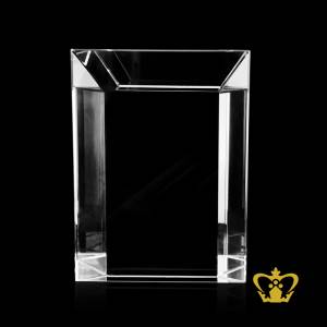 Personalized-crystal-block-trophy-customized-text-engraving-logo