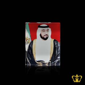 Crystal-Plaque-Engraved-Sheikh-Khalifa-bin-Zayed-Al-Nahyan-UAE-Tourists-Souvenirs