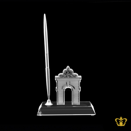 Personalized-Crystal-Pen-Holder-With-Customized-Design-For-Desktop-Customized-With-Your-Name-Designation-Logo