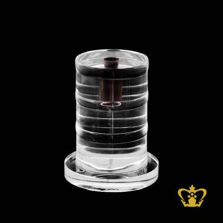 Personalized-crystal-oil-barrel-desktop-customized-with-your-name-designation-logo