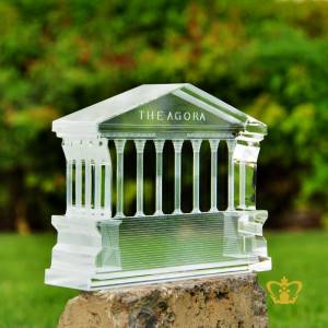 The-Agora-ancient-Greek-space-crystal-2D-laser-engraving-VIP-corporate-gift-customized-logo-text-