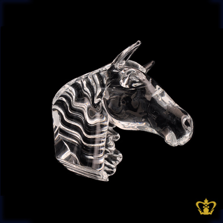 Handcrafted-Crystal-Replica-of-Arabian-Horse-Head-Customized-base-Text-Logo-UAE-Traditional-Horse-Racing