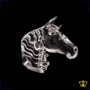 Handcrafted-Crystal-Replica-of-Arabian-Horse-Head-Customized-base-Text-Logo-UAE-Traditional-Horse-Racing