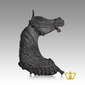 EQU-HORSE-RESIN-SCULPTURES-A8M-12X9INCH