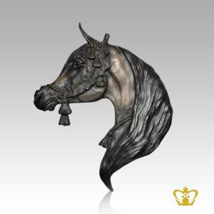 EQU-HORSE-RESIN-SCULPTURES-A22L-19INCH