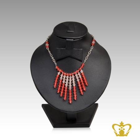 Dangling-pendant-embellished-with-white-and-red-crystal-stone-perfect-gift-for-her