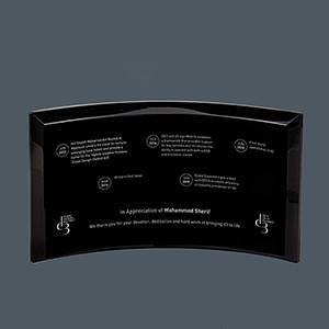 Personalized-Crystal-Trophy-Theme-Crescent-Shape-Customized-Text-Engraving-Logo-Base-UAE-Famous-Gifts