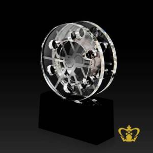 Crystal-film-reel-trophy-stands-on-black-crystal-base-customize-text-engraving