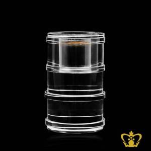 Personalized-crystal-oil-barrel-desktop-customized-with-your-name-designation-logo