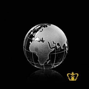 Personalize-desktop-item-crystal-globe-customized-text-logo