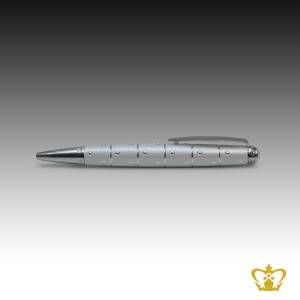 Writing-pen-white-with-crystal-gift-for-him-fathers-day