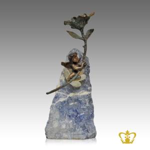 Angel-rose-stone-pearl-gift-desktop-Art-celebrations-occasions-birthday-valentines-day-for-her-for-him