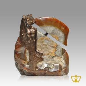 Decorative-art-piece-lady-on-stone