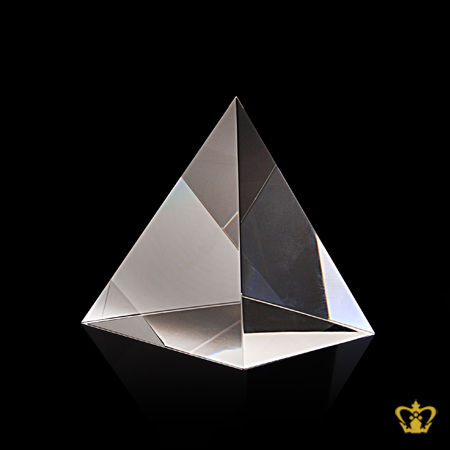 Personalized-crystal-pyramid-for-desktop-customized-with-your-name-designation-logo