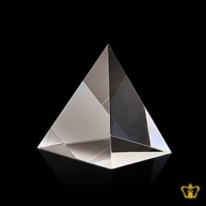 Personalized-crystal-pyramid-for-desktop-customized-with-your-name-designation-logo