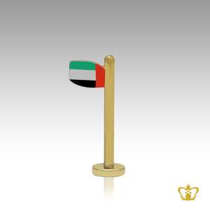 Personalize-UAE-metal-flag-trophy-with-round-metal-base-customized-text-engraving-logo