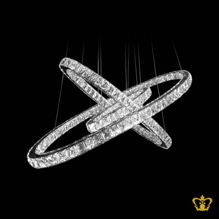 Artistry-Shimmering-Crystal-Chandelier-Embellish-with-Trio-Encircling-Rings