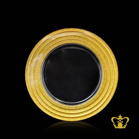 DCH-CENTRE-PLATE-32CM-GOLDEN
