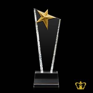 PYC-METAL-STAR-TROPHY-10-75IN-CLEAR