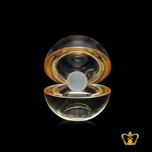 MRT-PEARL-OYSTER-SHELL-PAPER-WEIGHT-90MM-AMBER
