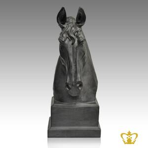 HHC-RESIN-HORSE-HEAD-42CM-BLACK