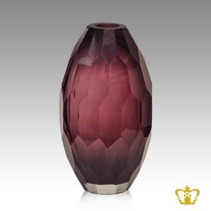 HHC-GLAZED-CRYSTAL-VASE-32CM-VIOLET