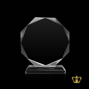 PYC-OCTAGON-TROPHY-6IN-CLEAR