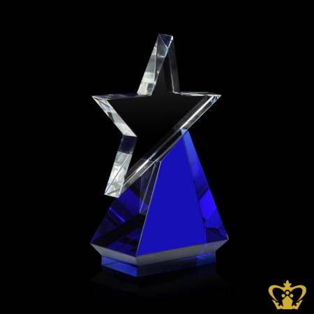 PTI-STAR-TROPHY-7IN-W-SLANTED-BLUE-BASE