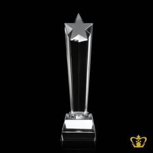 PYC-PENTA-STAR-TROPHY-9-5IN-W-BASE