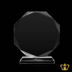 PYC-OCTAGON-TROPHY-6-5IN-CLEAR