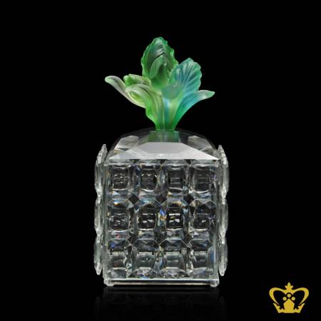 SSV-TULIP-CANDY-JAR-16CM-GREEN-BLUE-350ML