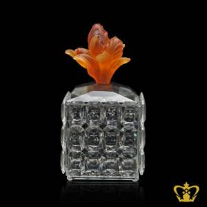 SSV-TULIP-CANDY-JAR-16CM-AMBER-350ML