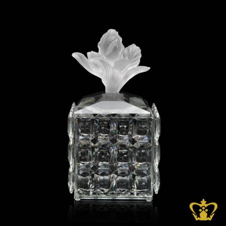 SSV-TULIP-CANDY-JAR-16CM-WHITE-350ML