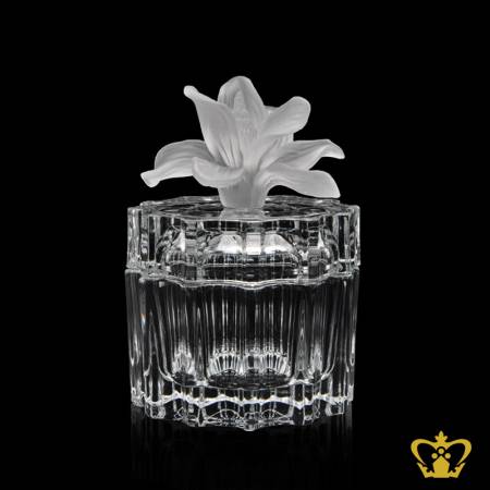 SSV-MANGOLIA-CANDY-JAR-14CM-WHITE-350ML