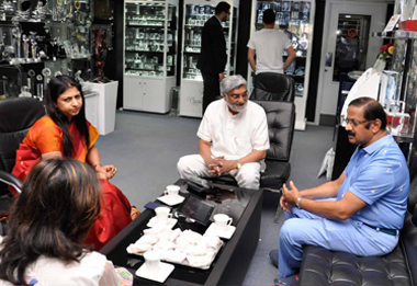 The Consulate General of India, Dubai Ladies Club Visits Crystal Gallery