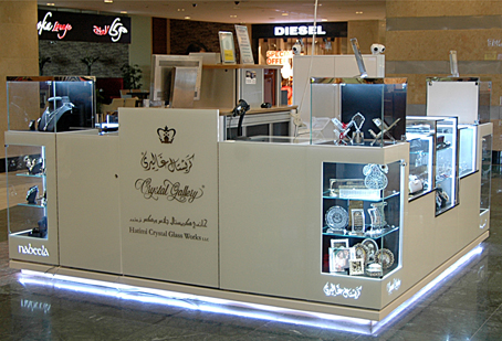 Crystal Gallery Opens Kiosk at Abu Dhabi Mall
