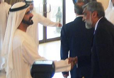 Shaikh Mohammad meets MD